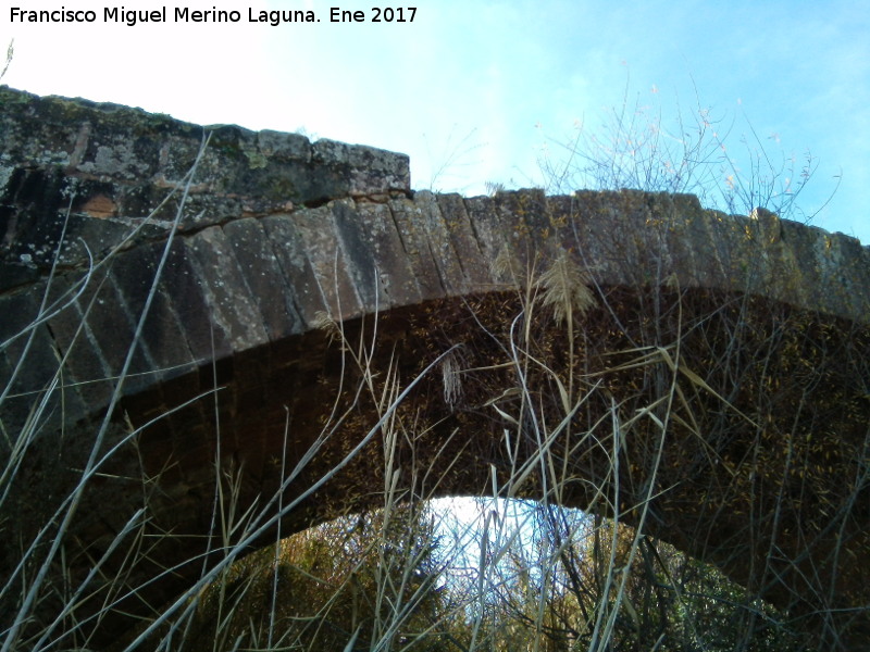 Puente Mocho - Puente Mocho. Detalle del ojo de Linares