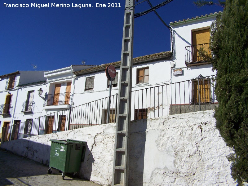 Calle Barbacana - Calle Barbacana. Cantn del comienzo de la calle