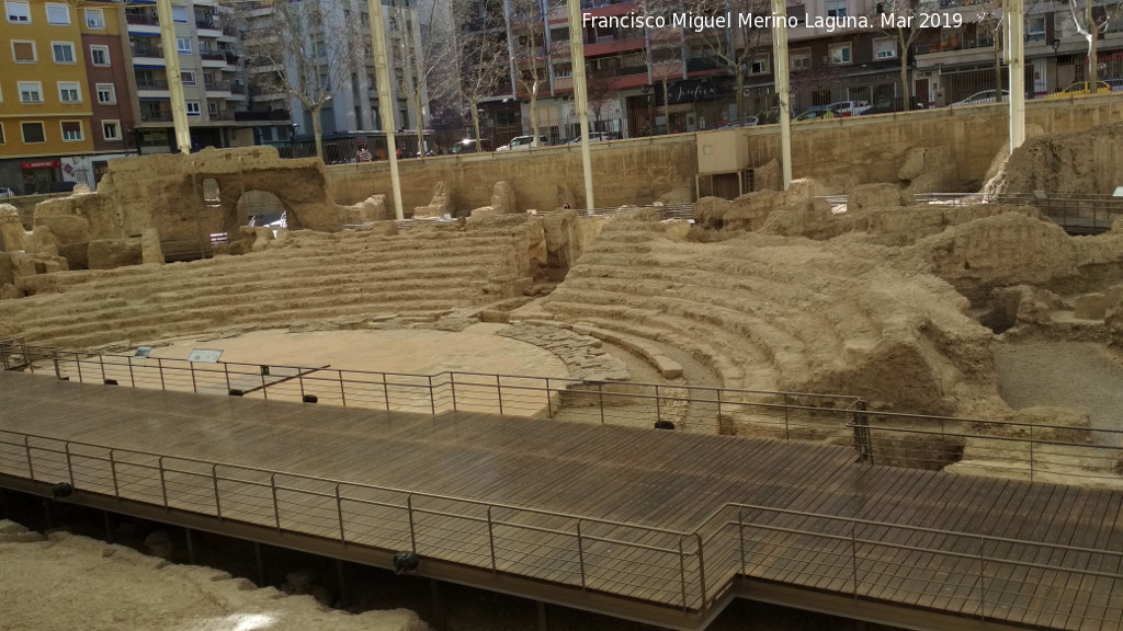 Teatro de Caesaraugusta - Teatro de Caesaraugusta. 