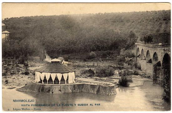 Balneario de Marmolejo - Balneario de Marmolejo. Foto antigua