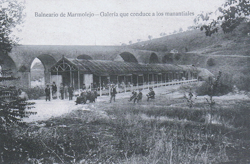 Balneario de Marmolejo - Balneario de Marmolejo. Foto antigua