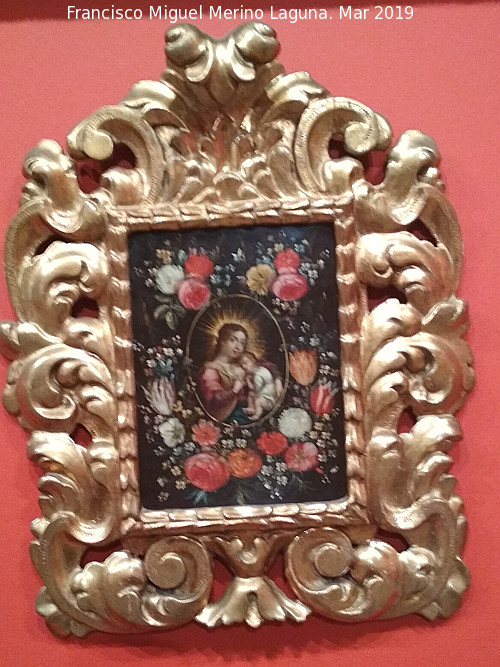 Patio de la Infanta - Patio de la Infanta. Virgen de la Leche. Siglo XVII