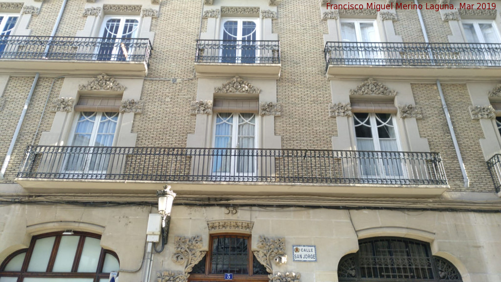 Edificio de la Calle San Jorge n 3 - Edificio de la Calle San Jorge n 3. 