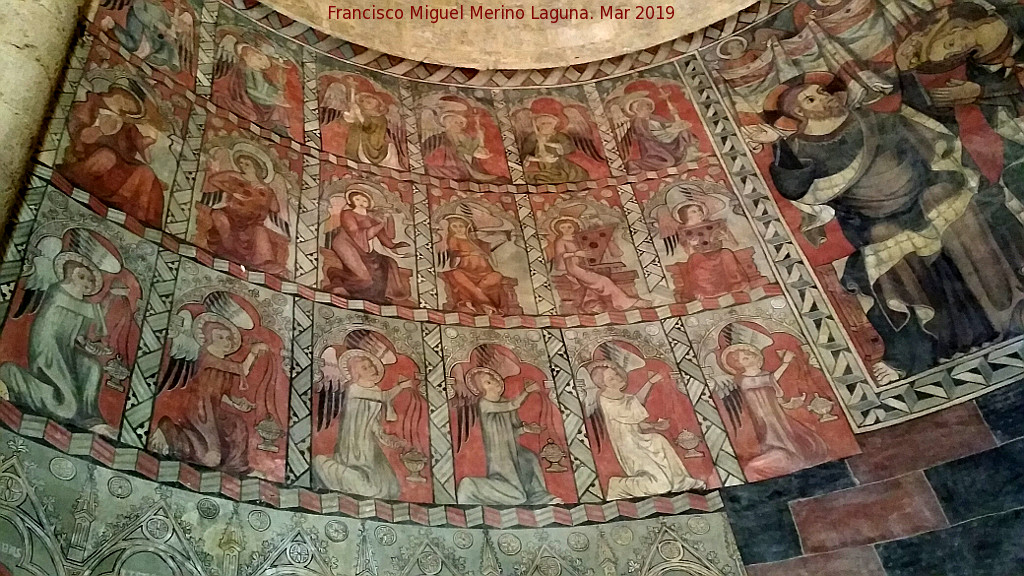 Iglesia de San Miguel Arcngel - Iglesia de San Miguel Arcngel. Frescos