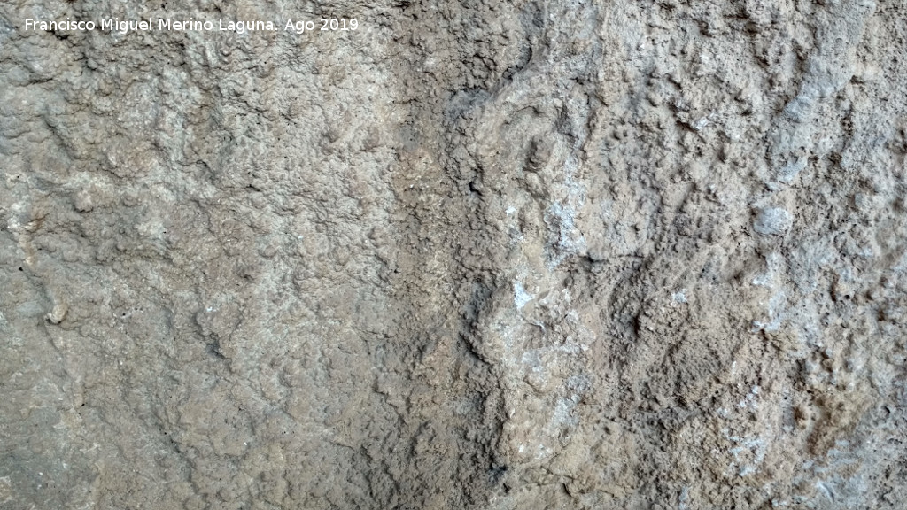 Pinturas rupestres y petroglifos Cueva del Clarillo - Pinturas rupestres y petroglifos Cueva del Clarillo. Petroglifo