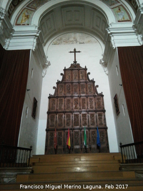 Hospital de Santiago. Capilla - Hospital de Santiago. Capilla. Presbiterio