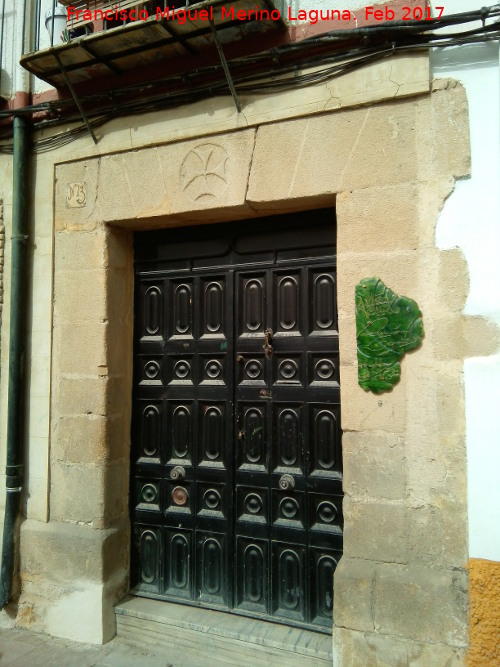 Casa de la Calle Valencia n 13 - Casa de la Calle Valencia n 13. Portada