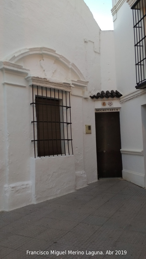 Ermita de la Misericordia - Ermita de la Misericordia. Ventana y puerta de la secretara