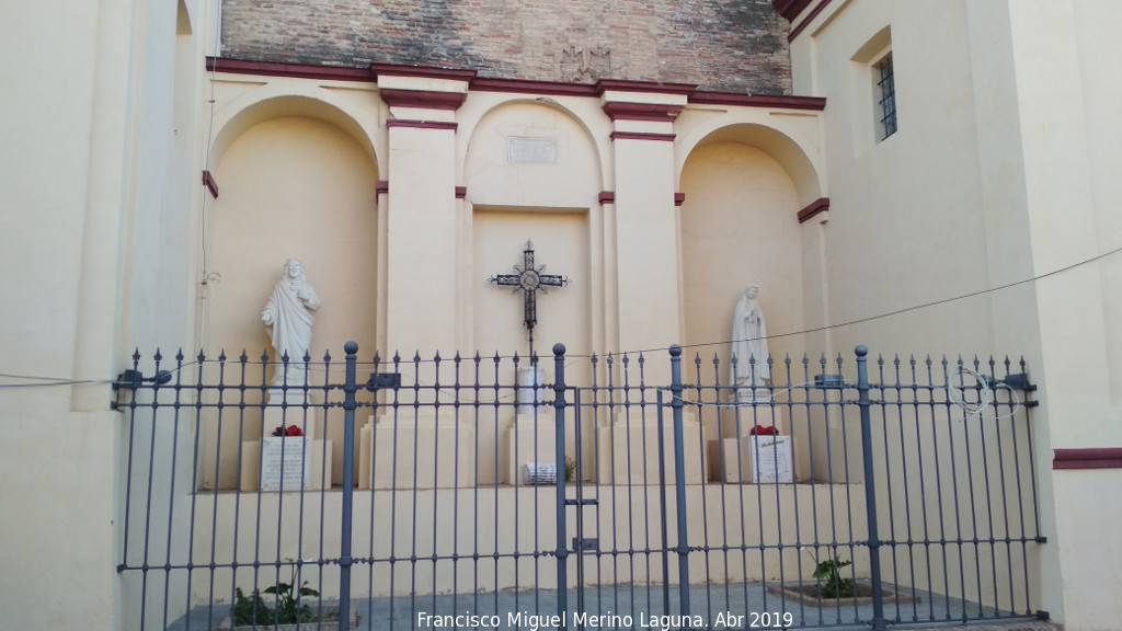 Iglesia de San Antonio Abad - Iglesia de San Antonio Abad. Hornacinas del lateral derecho