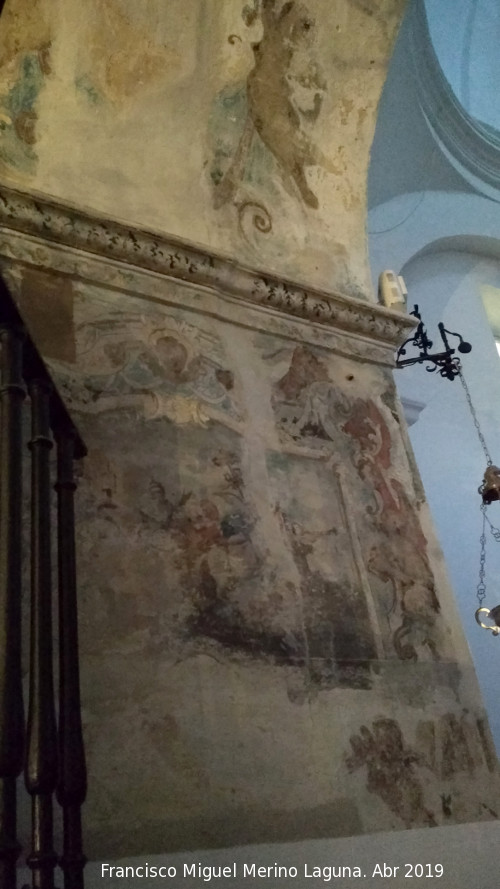 Iglesia de San Antonio Abad - Iglesia de San Antonio Abad. Frescos