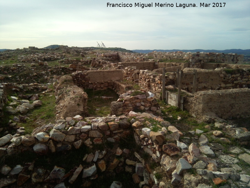 Castillo de Alarcos - Castillo de Alarcos. Interior