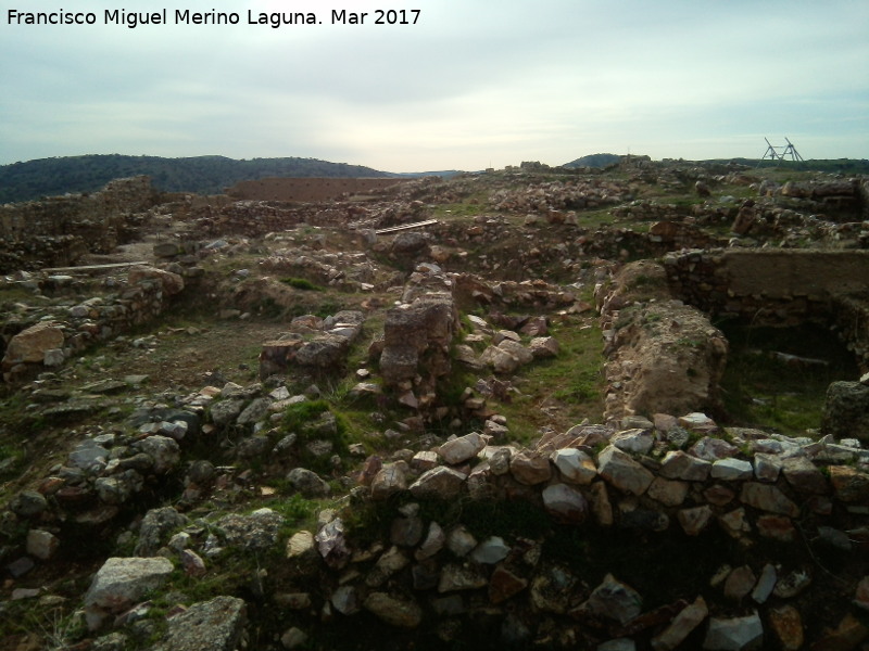 Castillo de Alarcos - Castillo de Alarcos. Interior