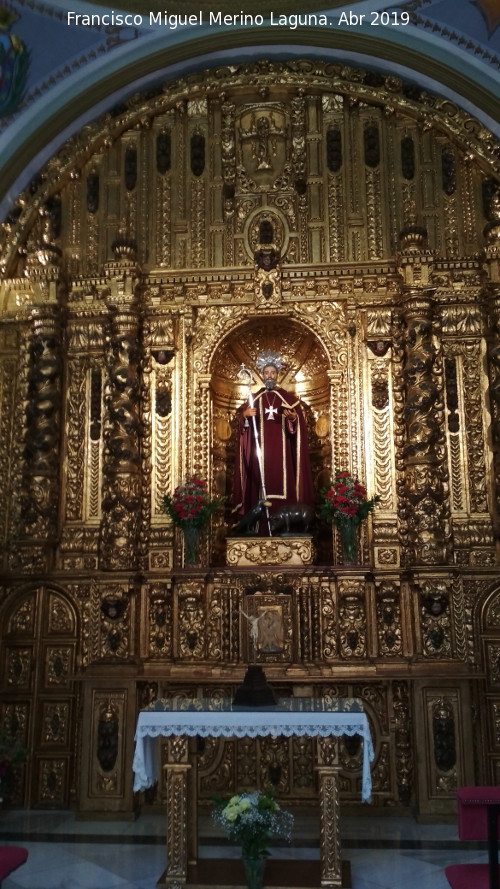 Ermita de San Antonio Abad - Ermita de San Antonio Abad. Retablo