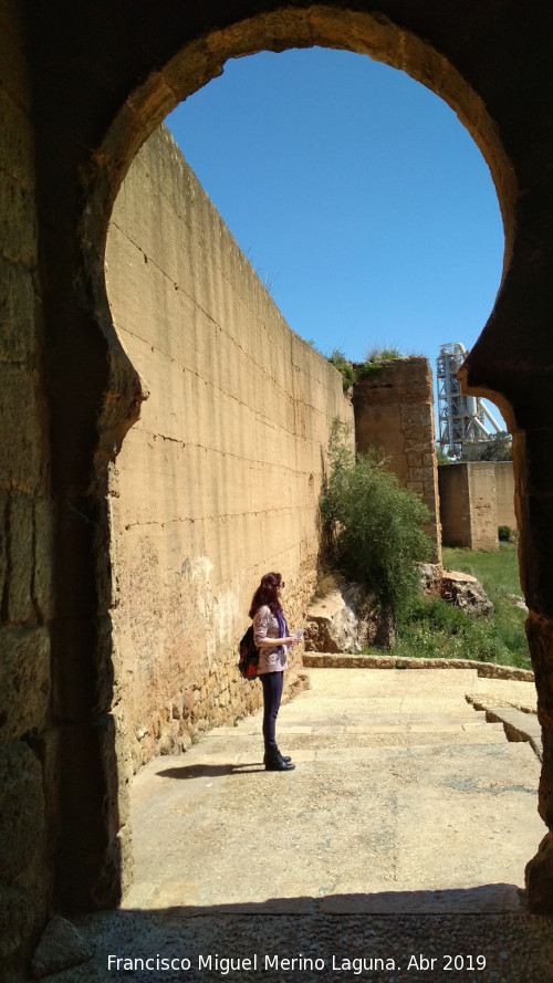 Muralla de Niebla. Puerta del Agua - Muralla de Niebla. Puerta del Agua. Acceso a extramuros