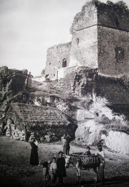 Muralla de Niebla. Puerta del Agujero - Muralla de Niebla. Puerta del Agujero. Foto antigua