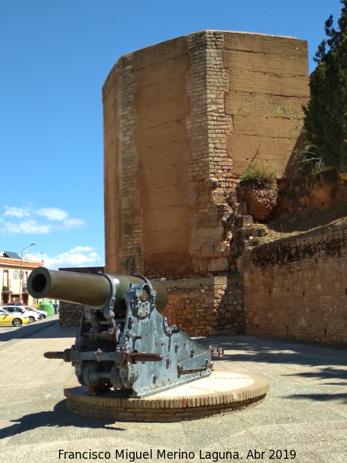 Muralla de Niebla. Puerta del Agujero - Muralla de Niebla. Puerta del Agujero. Obus de plaza