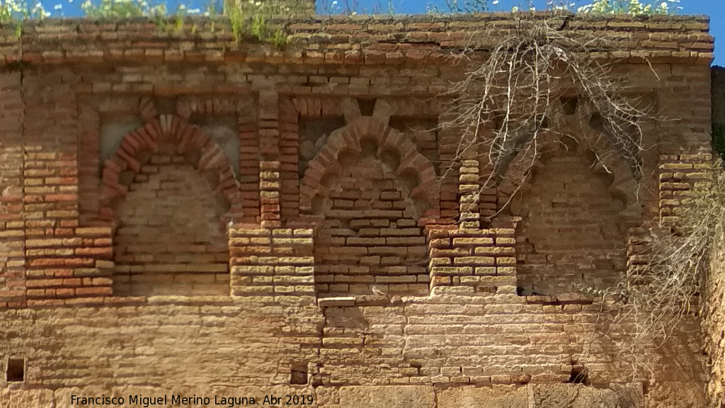 Muralla de Niebla. Puerta del Buey - Muralla de Niebla. Puerta del Buey. Decoracin mudjar