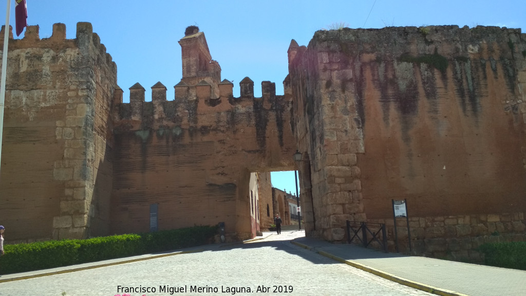 Muralla de Niebla. Puerta del Socorro - Muralla de Niebla. Puerta del Socorro. Portillo