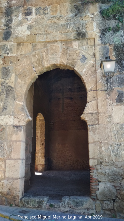 Muralla de Niebla. Puerta del Socorro - Muralla de Niebla. Puerta del Socorro. Extramuros