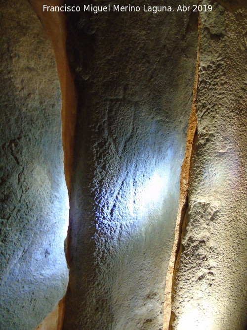 Dolmen de Soto. Petroglifo XIII - Dolmen de Soto. Petroglifo XIII. 