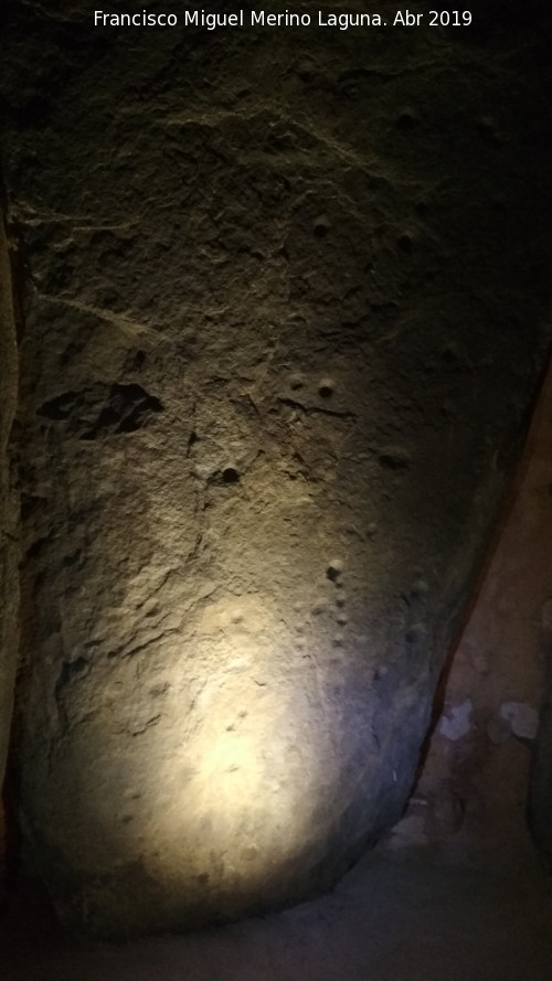 Dolmen de Soto. Petroglifo XVII - Dolmen de Soto. Petroglifo XVII. 