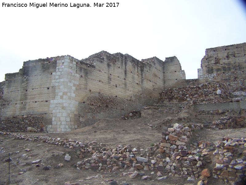 Ciudad Medieval de Alarcos - Ciudad Medieval de Alarcos. Zona de la Puerta Sur