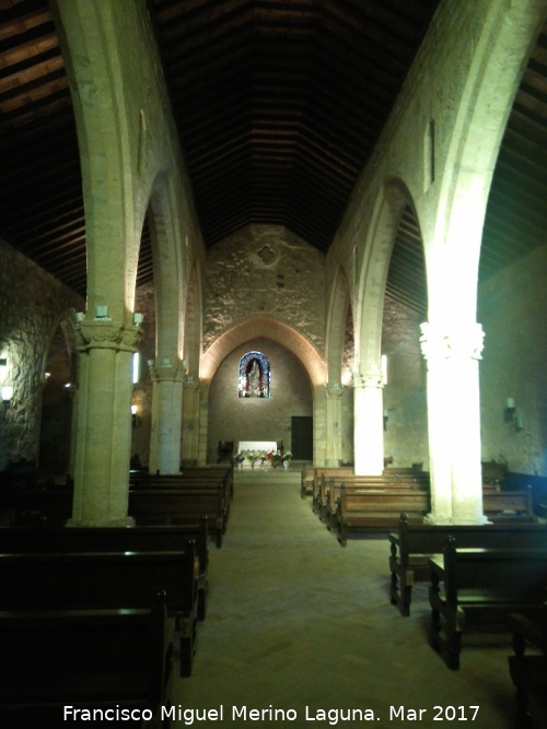 Ermita de Alarcos - Ermita de Alarcos. Interior