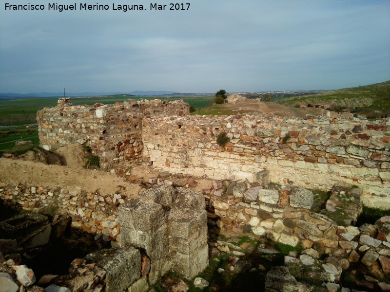 Castillo de Alarcos. Poblado Islmico - Castillo de Alarcos. Poblado Islmico. 