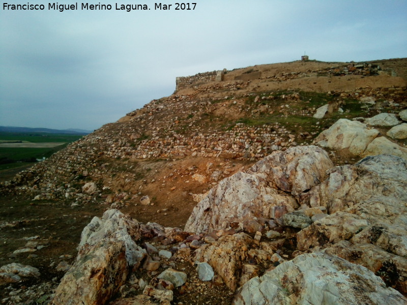 Castillo de Alarcos. Torren Noroeste - Castillo de Alarcos. Torren Noroeste. 