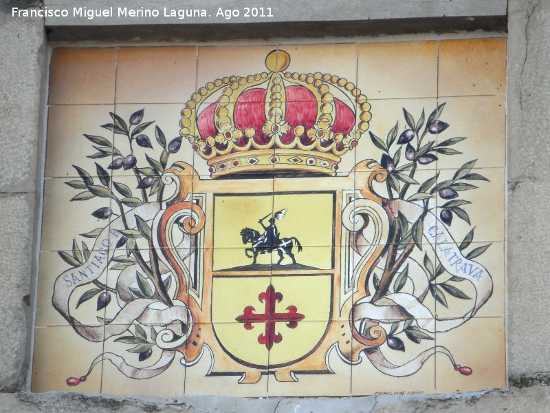 Iglesia de la Virgen de la Estrella - Iglesia de la Virgen de la Estrella. Escudo