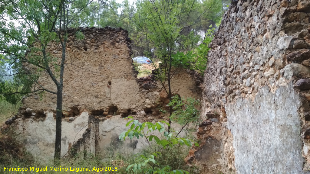 Aldea Casicas del Ro Segura - Aldea Casicas del Ro Segura. Casas en ruinas en su antigua ubicacin