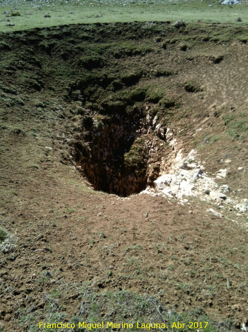 Sima del Campo del Espino - Sima del Campo del Espino. 