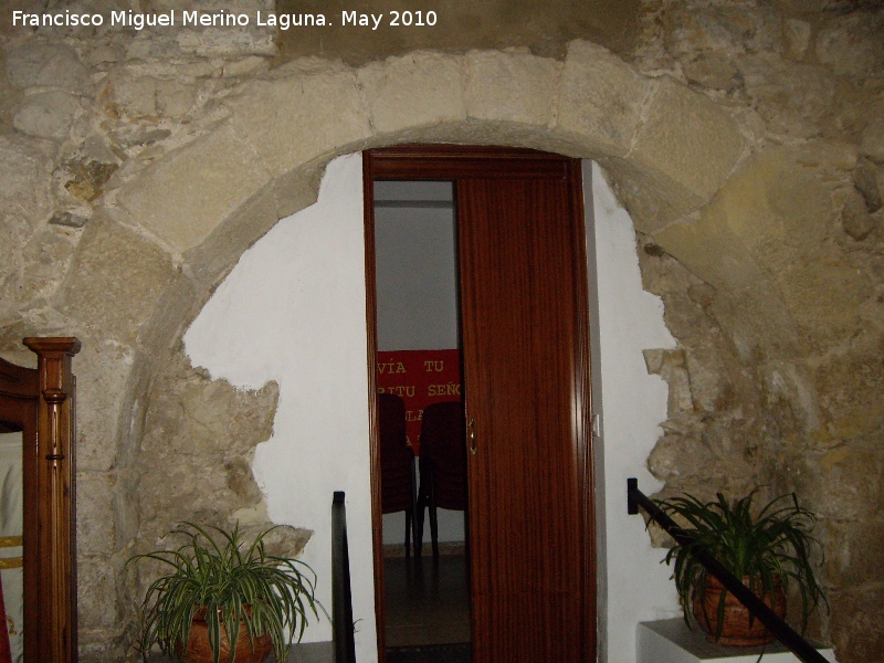 Iglesia de San Bartolom - Iglesia de San Bartolom. Arco de la Sacrista