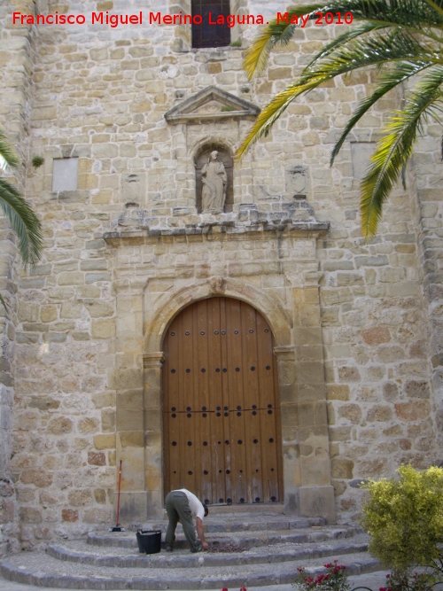 Iglesia de San Bartolom - Iglesia de San Bartolom. Portada a los pies del templo