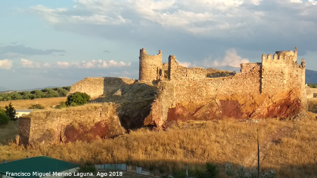 Castillo del Berrueco - Castillo del Berrueco. Desde el Cerro San Antn