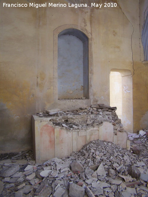 Ermita de San Antn - Ermita de San Antn. Altar