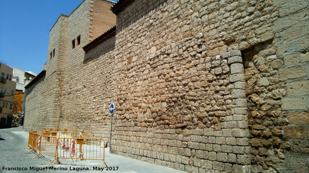 Muralla de Jan. Lienzo de las Bernardas - Muralla de Jan. Lienzo de las Bernardas. 