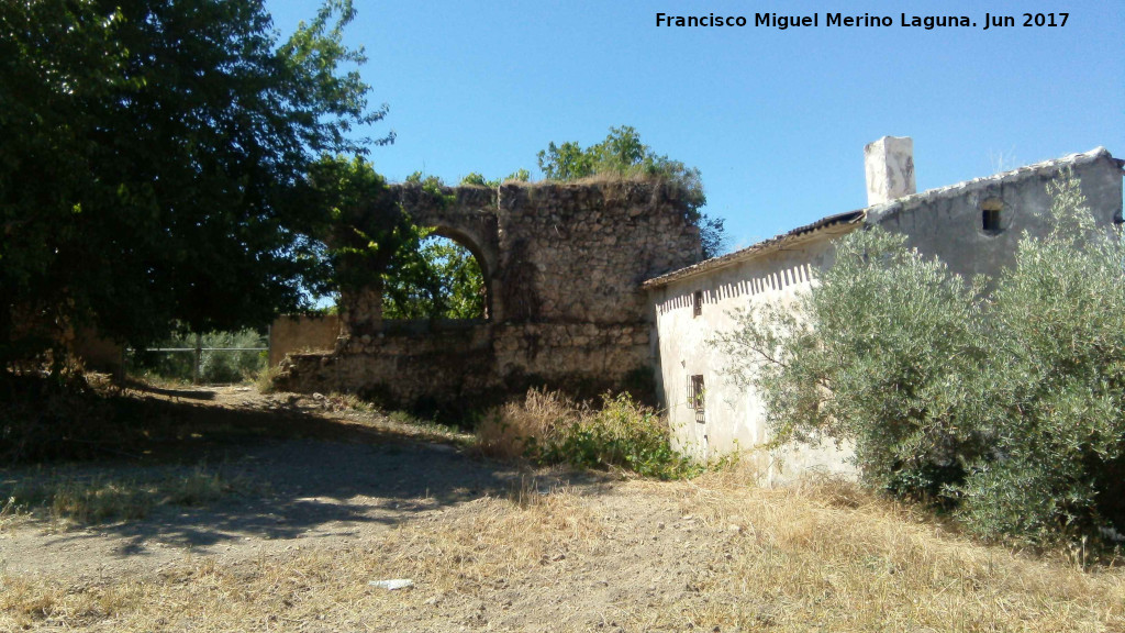 Molino de Fuensanta - Molino de Fuensanta. Junta del acueducto con el molino