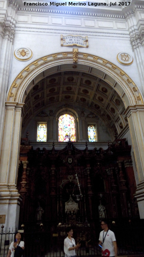 Catedral de Granada. Capilla de la Virgen de las Angustias - Catedral de Granada. Capilla de la Virgen de las Angustias. 