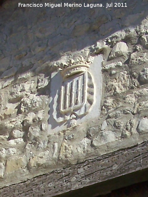 Castillo de Torredonjimeno - Castillo de Torredonjimeno. Escudo