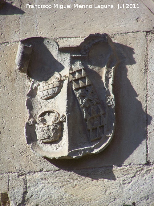 Convento de la Piedad - Convento de la Piedad. Escudo derecho