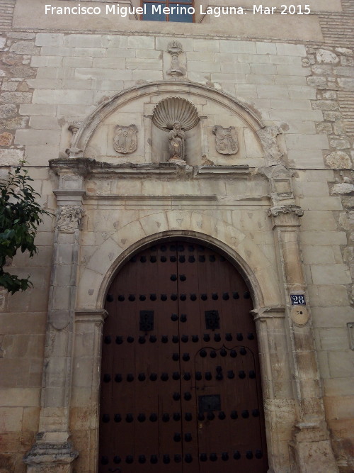 Convento de la Piedad - Convento de la Piedad. Portada