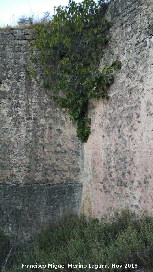 Molino Fortificado del Cubo - Molino Fortificado del Cubo. Esquina del caz con el molino