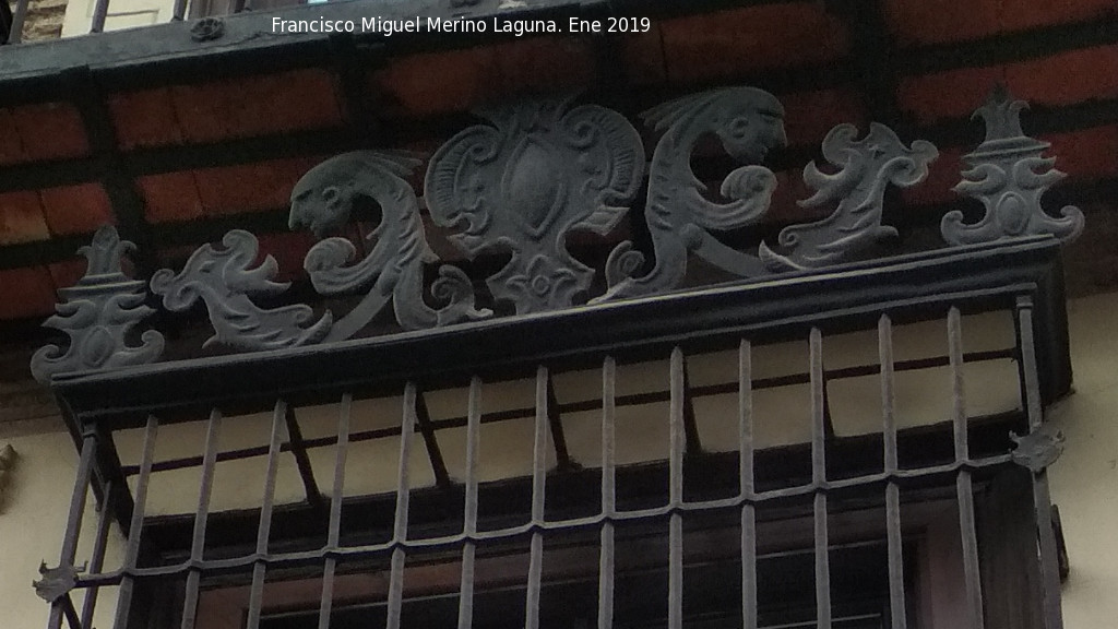 Palacio de Mariana Pineda - Palacio de Mariana Pineda. Reja