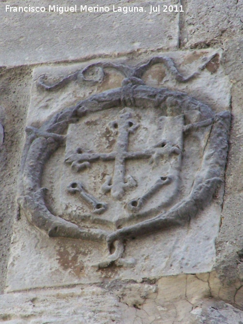 Iglesia de Santa Mara - Iglesia de Santa Mara. Escudo izquierdo