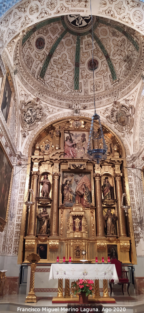 Presbiterio - Presbiterio. Convento Madre de Dios - Carmona