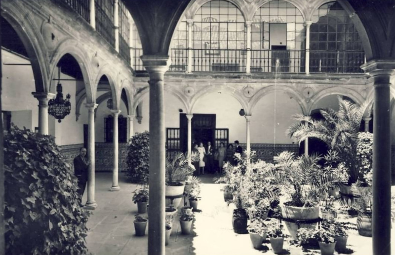 Palacio del Den Ortega - Palacio del Den Ortega. Foto antigua