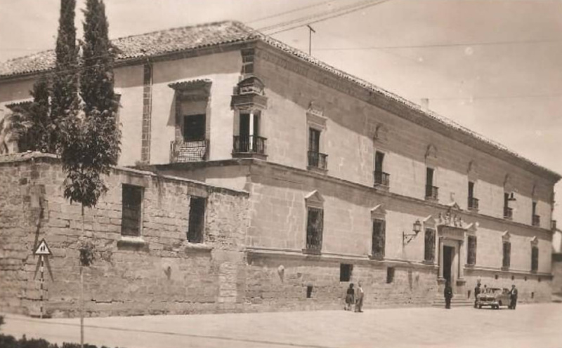 Palacio del Den Ortega - Palacio del Den Ortega. Foto antigua