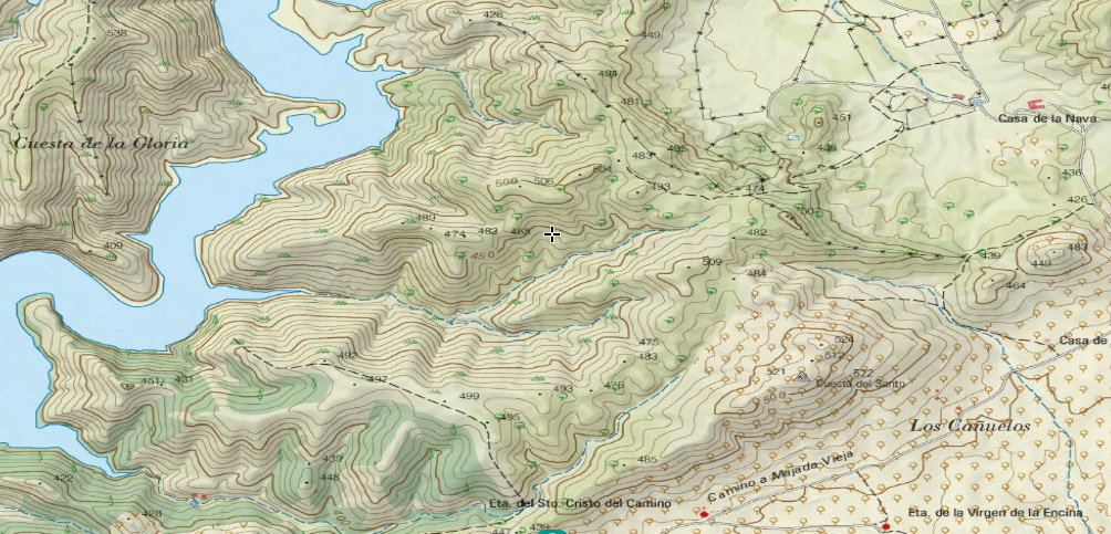 Aprisco de la Atalaya - Aprisco de la Atalaya. Mapa