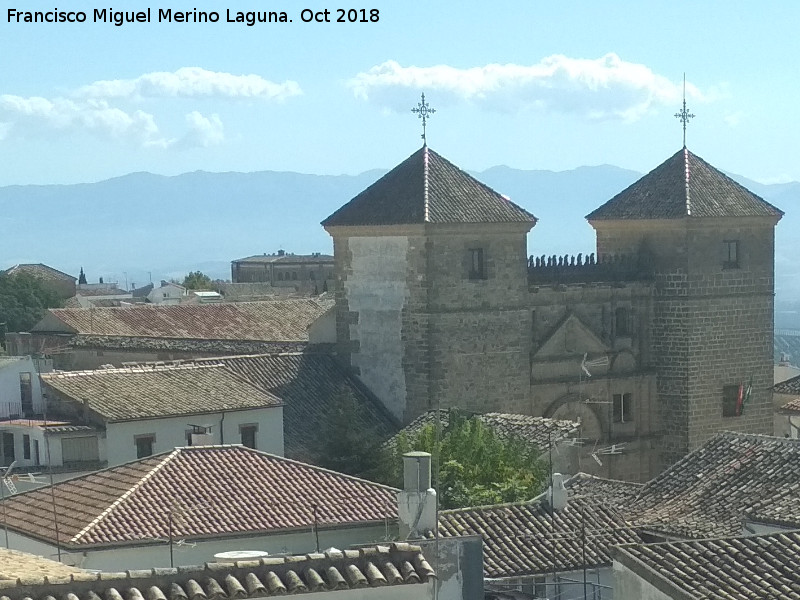 Casa de Las Torres - Casa de Las Torres. Desde la Muralla de la Cava